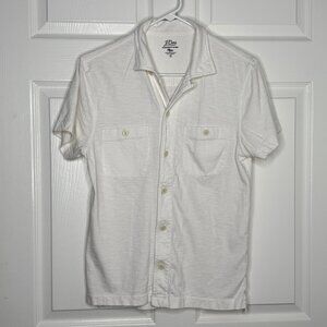 J Crew Garment-dyed Harbor shirt